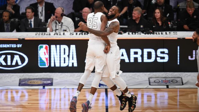 LeBron triunfa en el All Star: victoria de su equipo y MVP