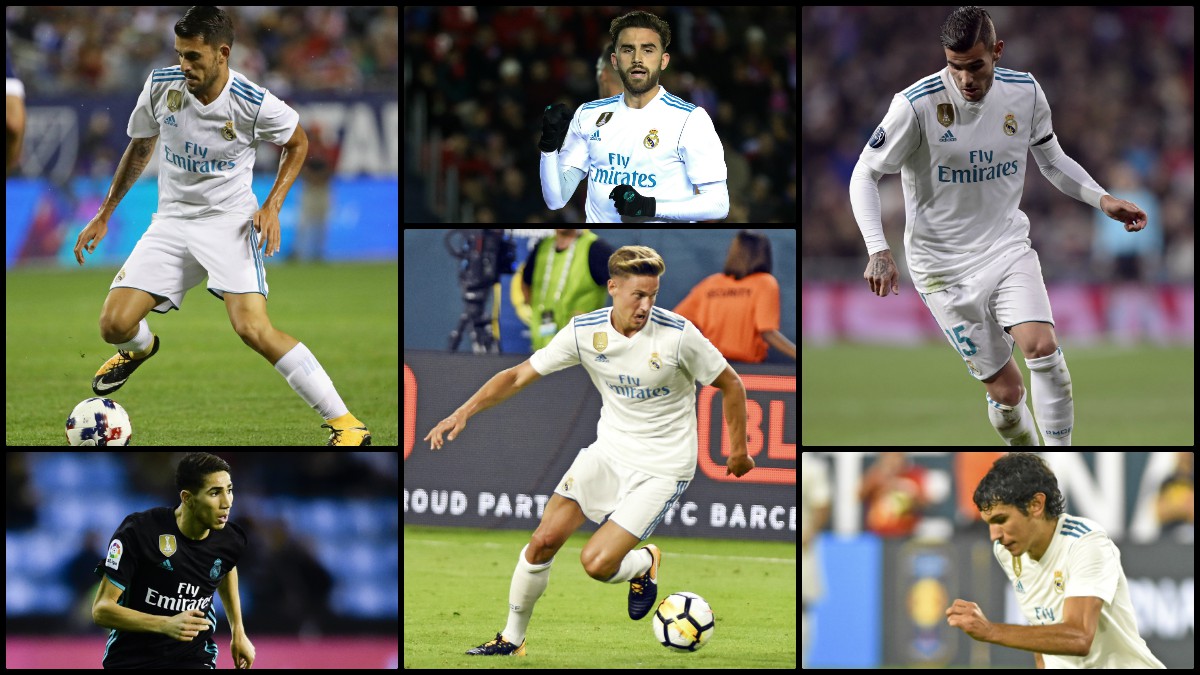 Los seis fichajes del Real Madrid no juegan en los partidos grandes.