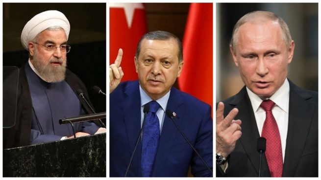 Erdogan auspiciará un encuentro en Estambul con Putin y Rohani para discutir el futuro de Siria