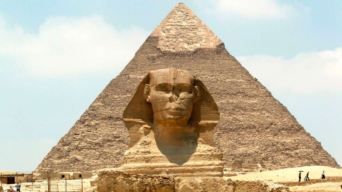 Pirámide de Giza donde se produjo el atentado