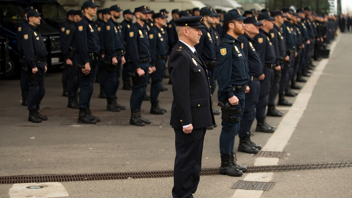 Celebración del 194 aniversario de la Policía Nacional. (Foto: EFE)