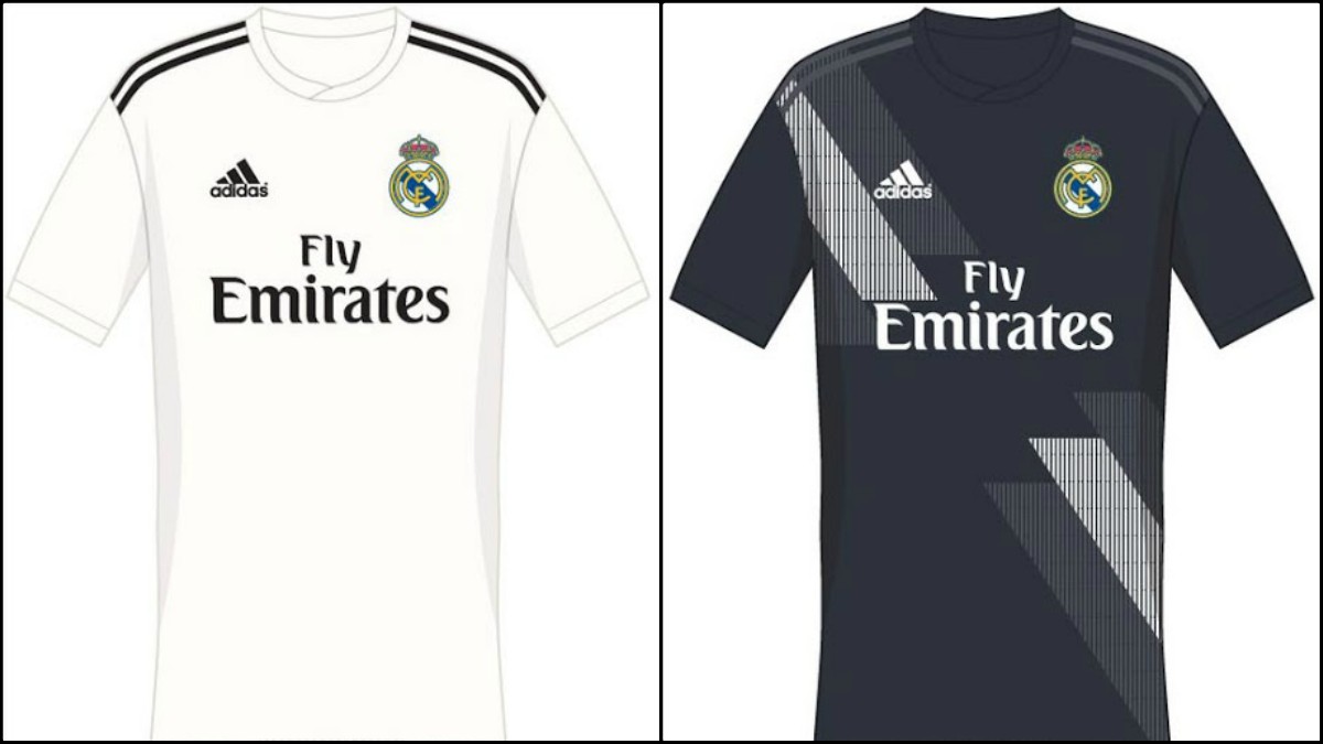Así será la nueva camiseta del Real Madrid. (FootyHeadlines)