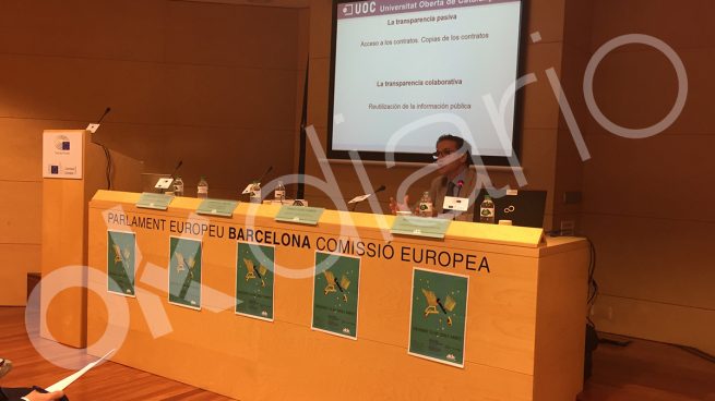 El Parlamento y la Comisión Europea obligan a su sede en Barcelona a rotular también en español