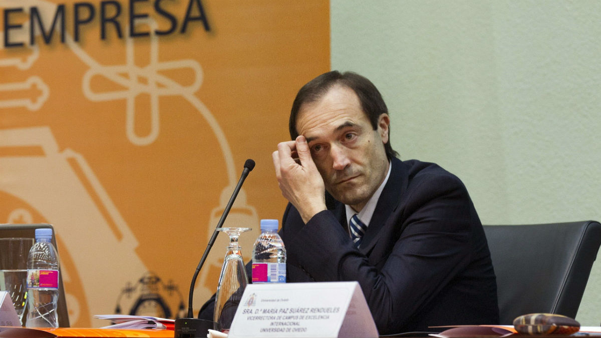 El CEO de Liberbank, Manuel Menéndez.