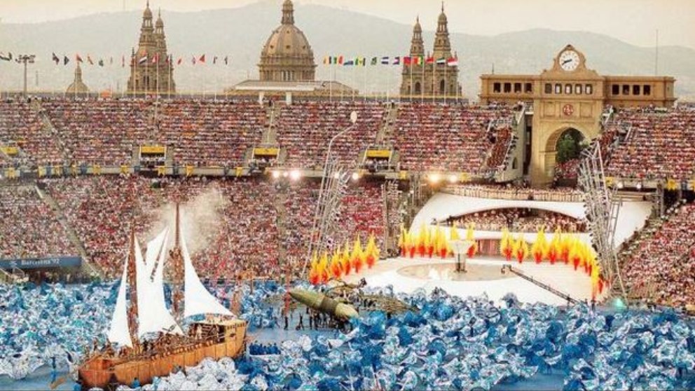 El inicio de los Juegos Olímpicos está marcado por la ceremonia inaugural.