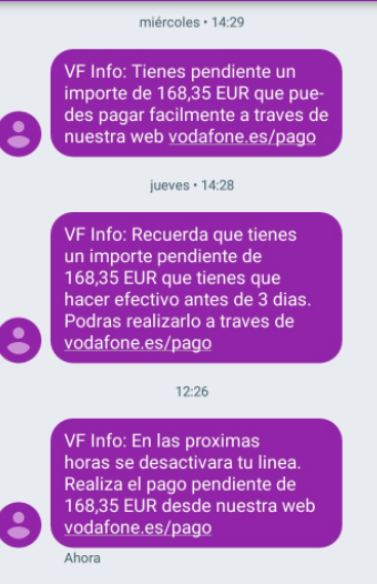 Vodafone corta el teléfono de un cliente por no pagar una línea que era gratuita