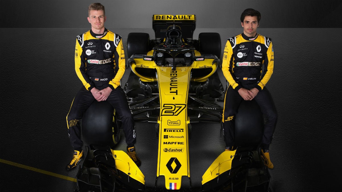 Nico Hulkenberg sabe que este año tiene un reto de altura con Carlos Sainz como compañero en Renault, donde ambos empujarán para conseguir los mejores resultados posibles. (getty)