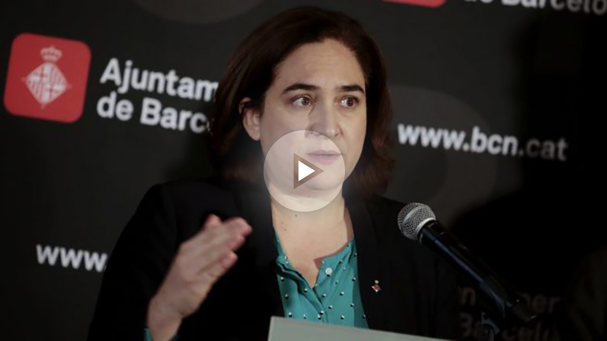 La alcaldesa barcelonesa, Ada Colau. (Foto: Barcelona)