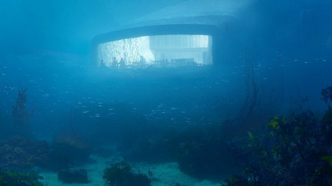El primer restaurante submarino de Europa estará en Noruega