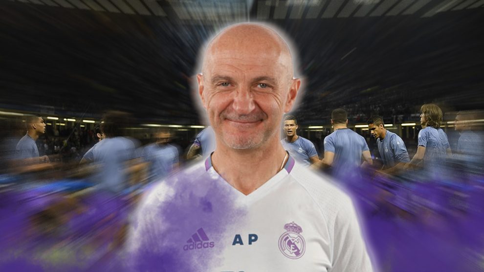 Antonio Pintus, preparador fisico del Real Madrid.