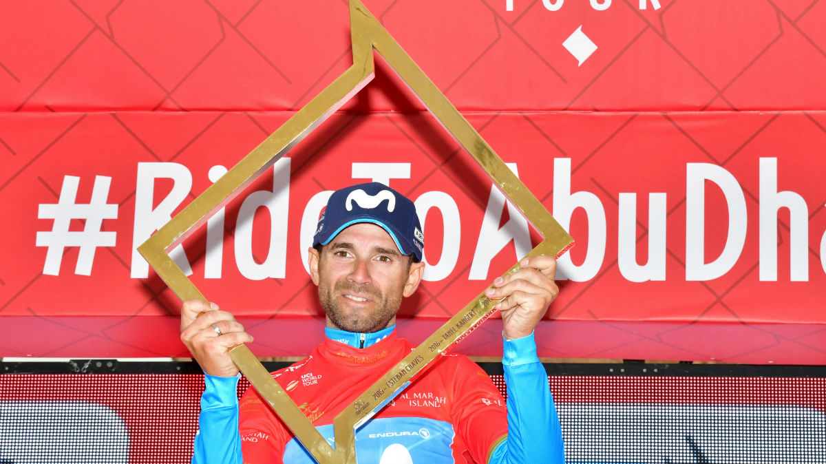 Alejandro Valverde conquista el Tour de Abu Dabi. (AFP)