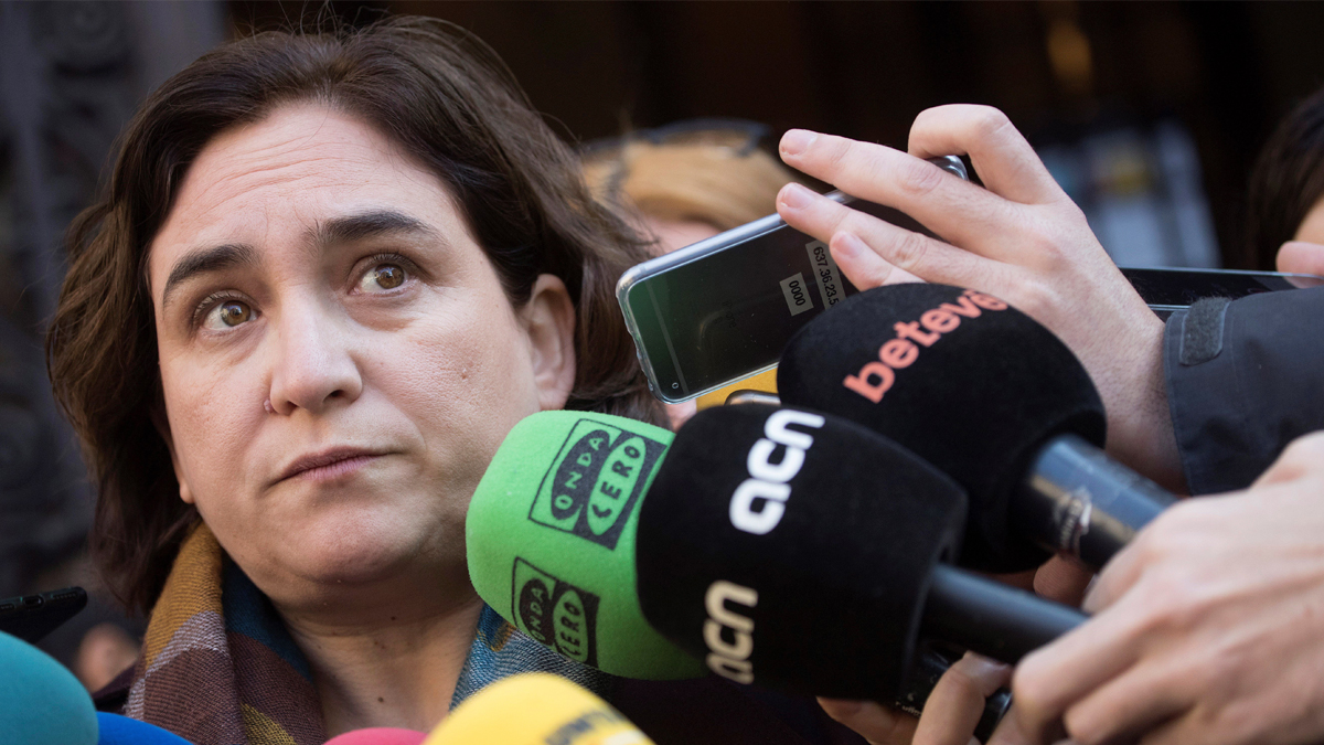 Ada Colau, alcaldesa de Barcelona. (Foto: EFE)