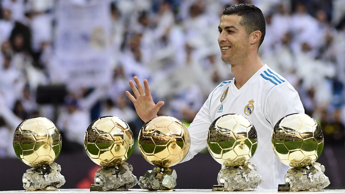 Cristiano Ronaldo está en el puesto número 3 de la lista con unas ganancias de 92 millones. (AFP)