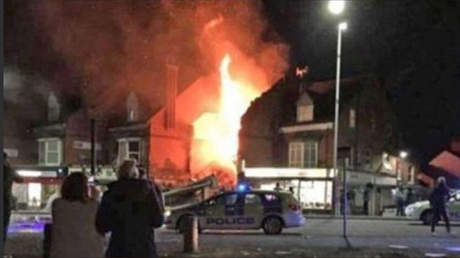 Al menos seis hospitalizados por la explosión registrada en un edificio en Leicester