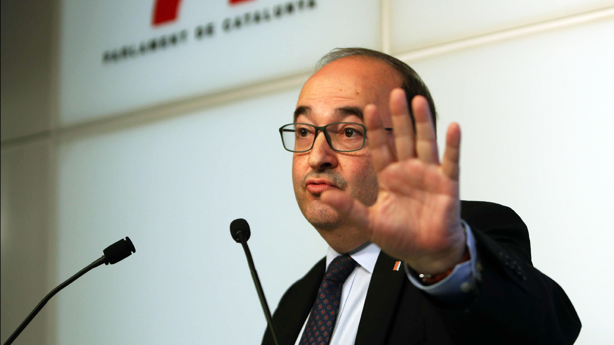 Miquel Iceta, primer secretario del PSC. (Foto: EFE)