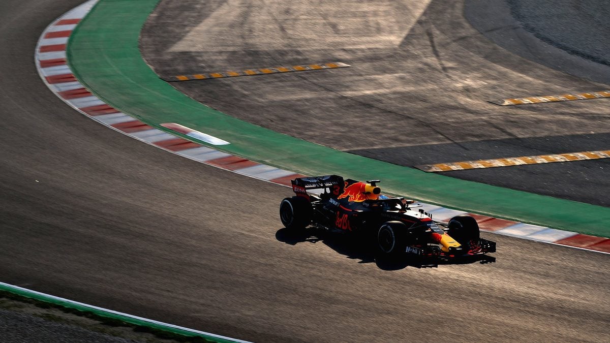 Daniel Ricciardo con el RB14