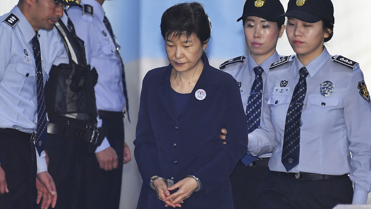 Park Geun-hye, ex presidenta de Corea del Sur. (Foto: Getty)