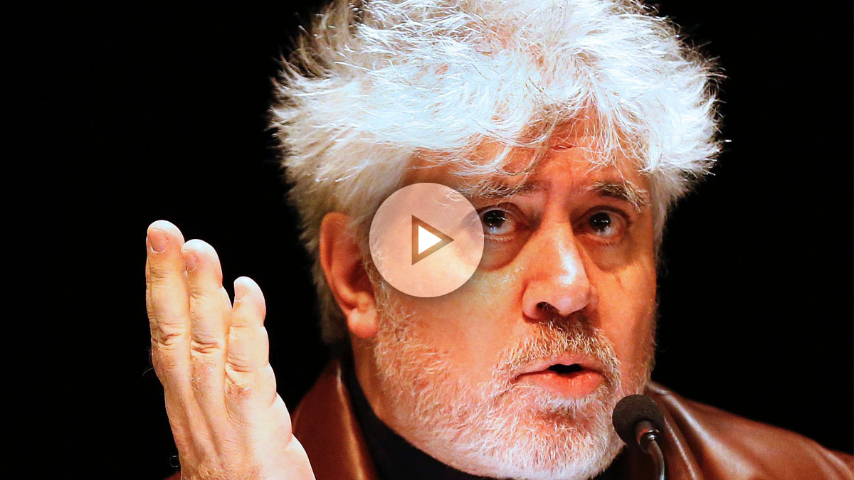 El director de cine Pedro Almodóvar