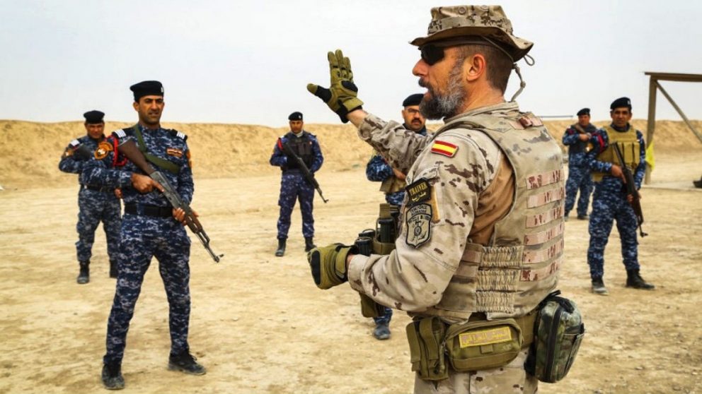 Militares españoles en Irak (Foto: Estado Mayor)