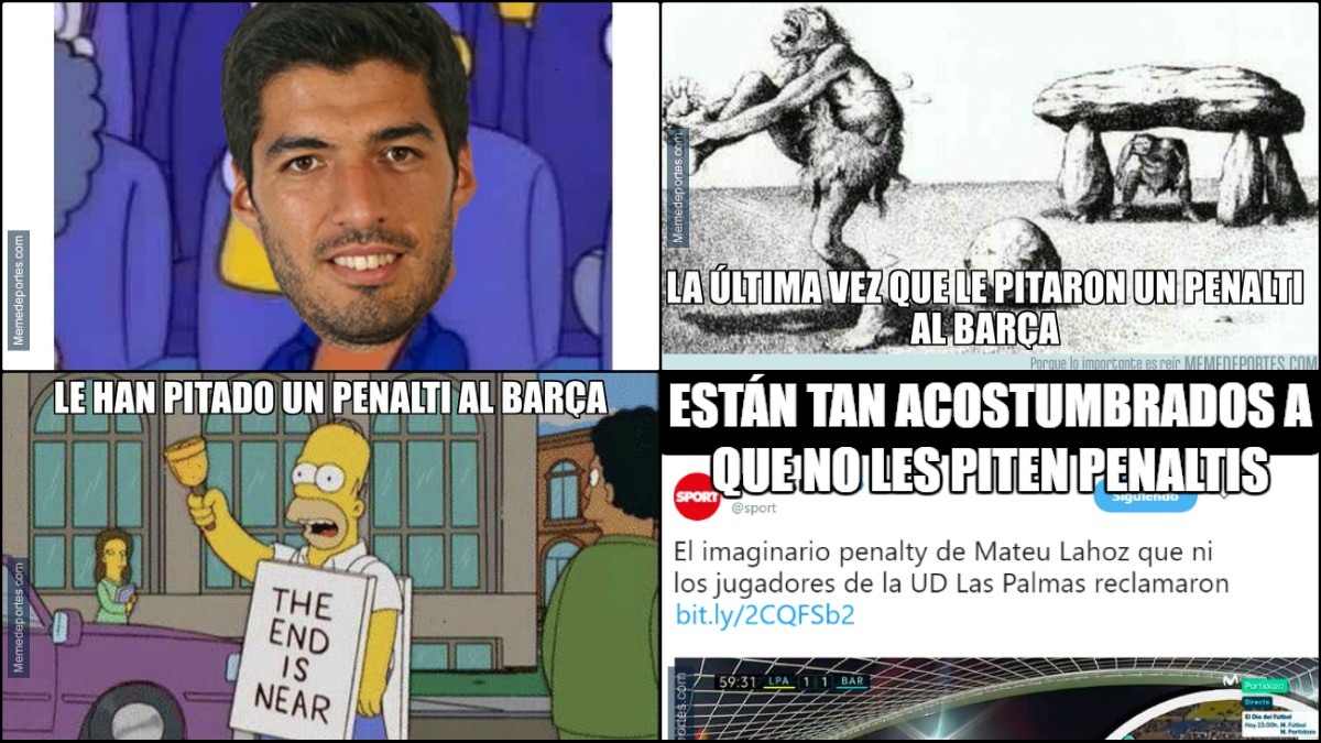 Los mejores memes del Las Palmas – Barcelona.