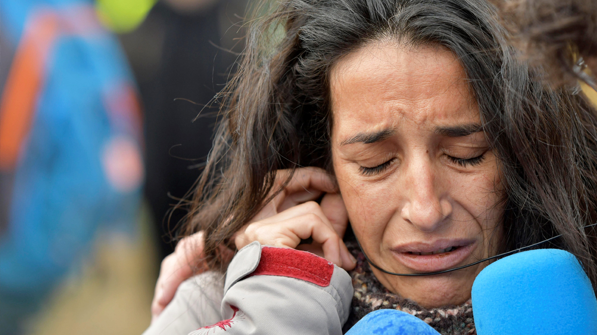 Patricia, madre de Gabriel, el niño de 8 años desaparecido en Níjar, Almería. (Foto: EFE)