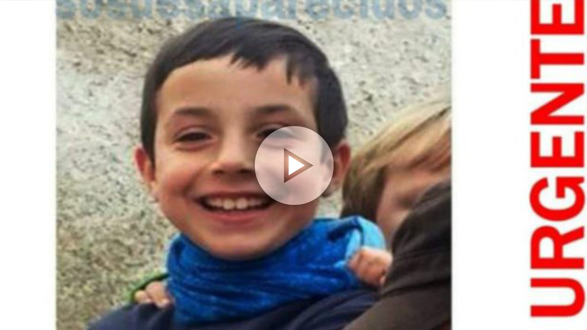 Imagen de Gabriel, el niño de 8 años desaparecido en Las Hortichuelas, Níjar (Almería).