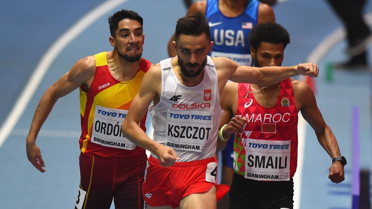 Saúl Ordóñez hizo historia en los 800 metros. (Getty)