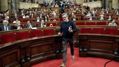 Carles Riera, portavoz de la CUP en el Parlament. (Foto: EFE)