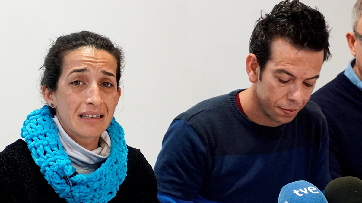 Patricia Ramírez y Ángel Cruz, padres de Gabriel Cruz. (Foto: EFE)