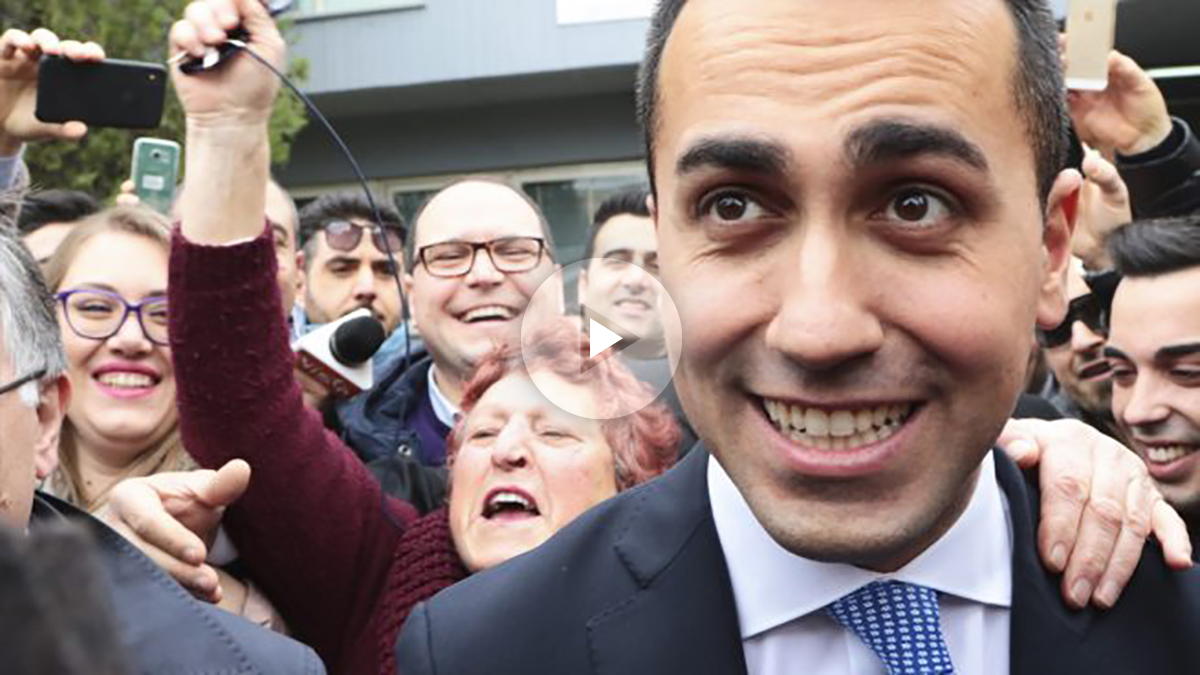 Luigi di Maio, candidato del M5S en las elecciones italianas. (Foto: AFP)