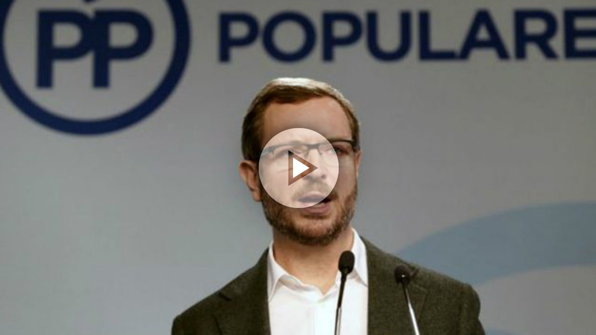 Javier Maroto, vicesecretario de Política Social y Sectorial del PP. (EFE)