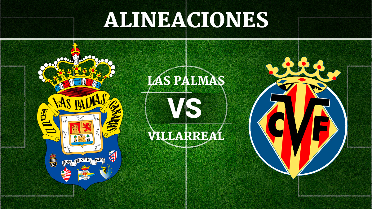 Consulta las posibles alineaciones del Las Palmas vs Villarreal