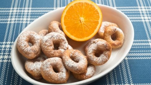 Rosquillas de naranja.