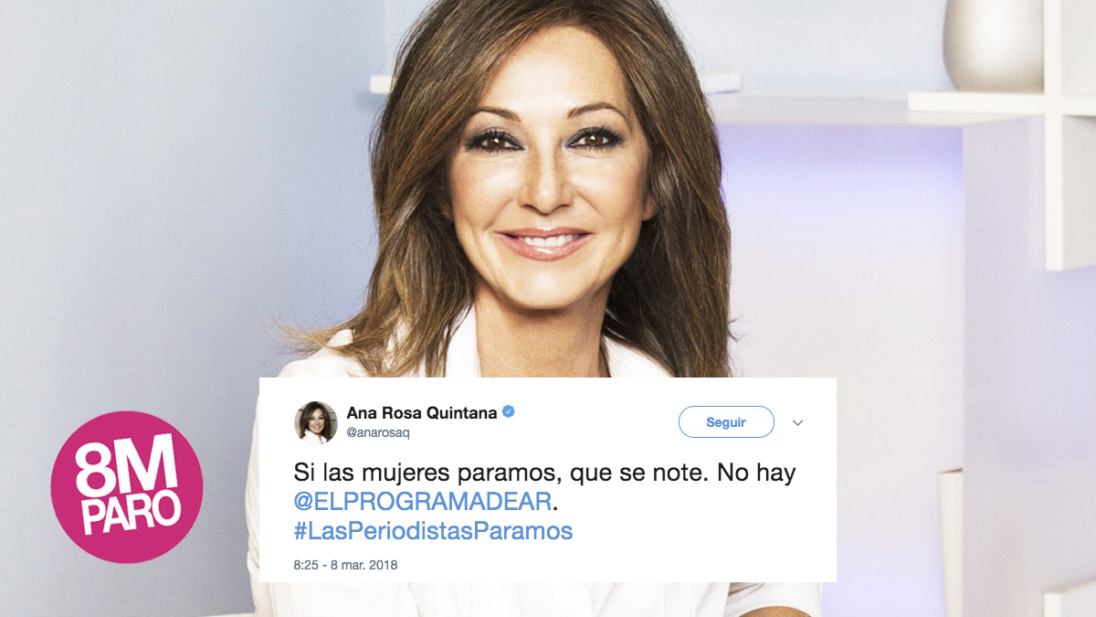 Ana Rosa Quintana. (Foto: Mediaset)