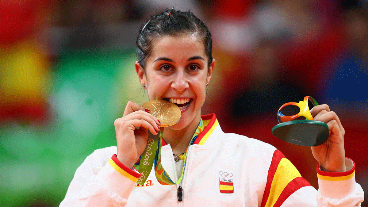 Carolina Marín fue campeona en Río 2016.