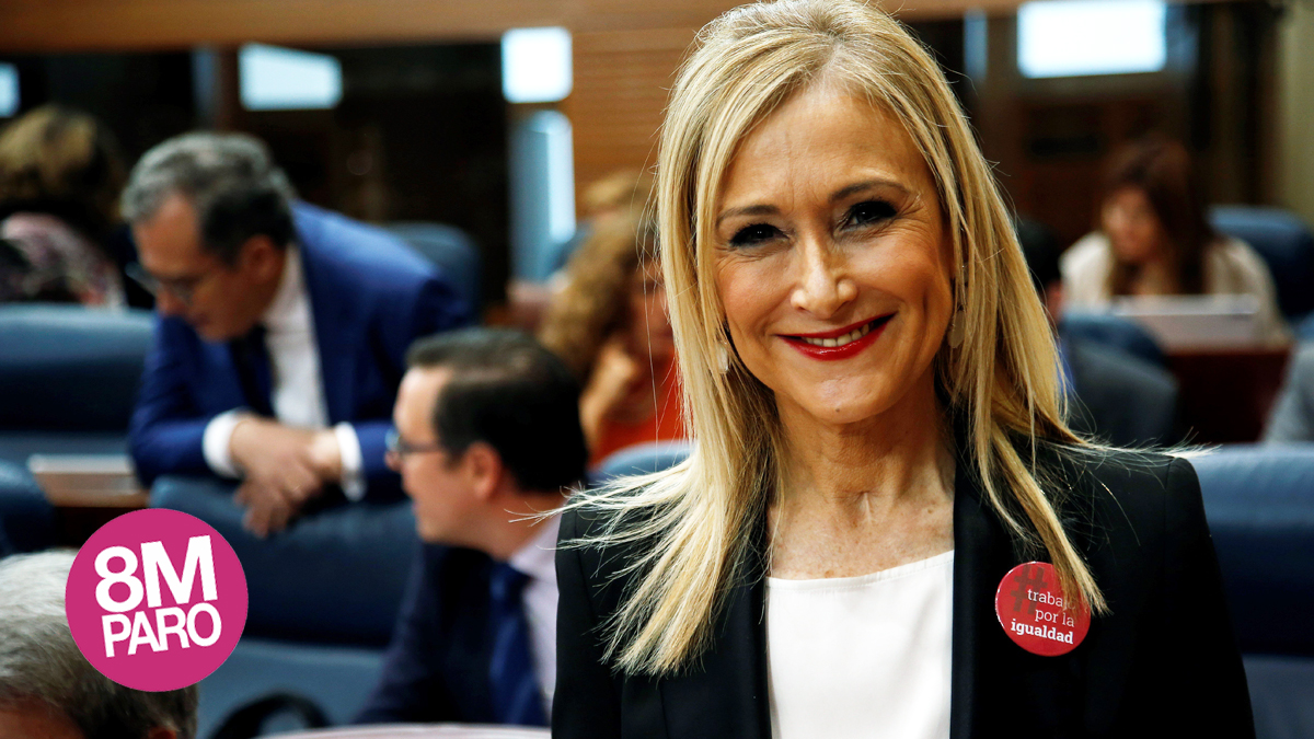 Cristina Cifuentes, presidenta de la Comunidad de Madrid. (Foto: EFE)