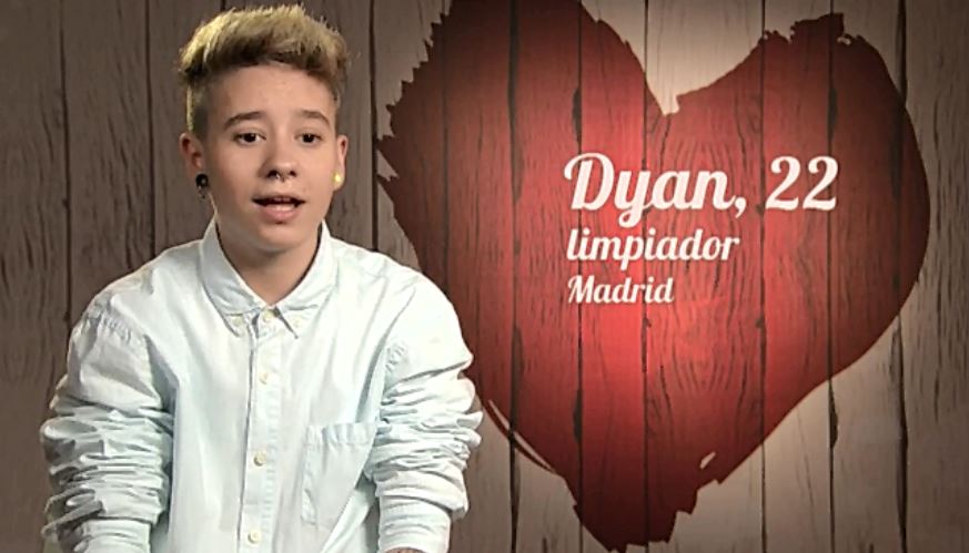 Dyan en ‘First Dates’ (Foto: Cuatro)