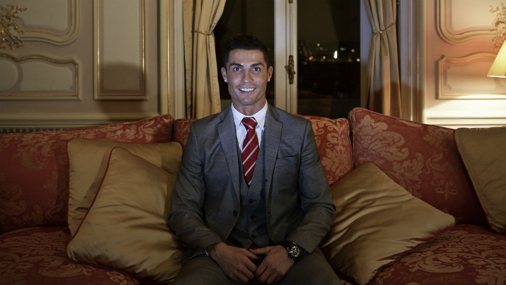 Cristiano Ronaldo, en uno de sus hoteles. AFP)