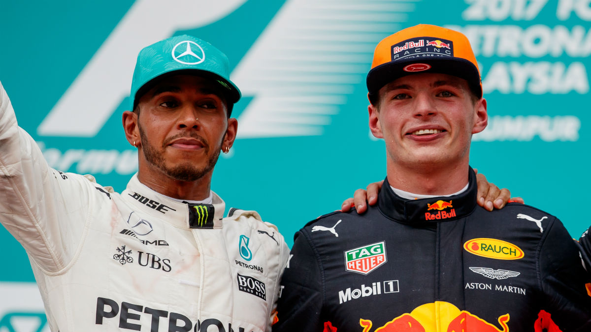 Lewis Hamilton considera que Max Verstappen tiene todo lo necesario como para convertirse en campeón del mundo de Fórmula 1, si bien él intentará evitar que así sea mientras siga en activo. (Getty)