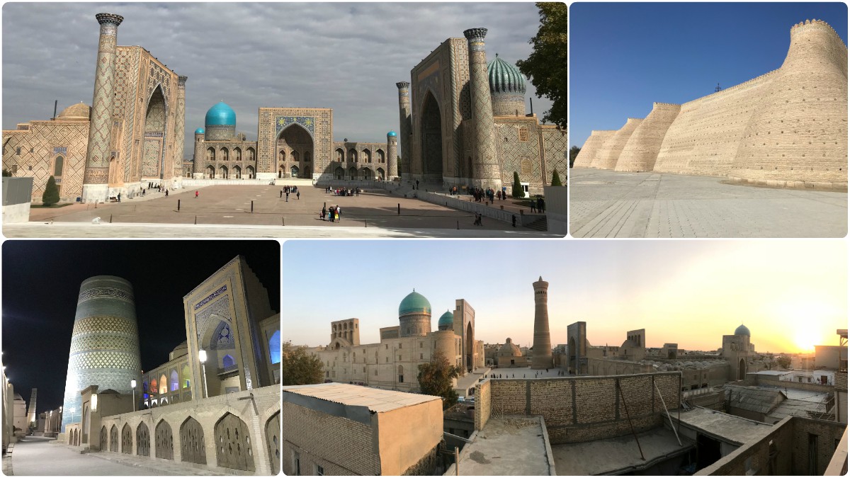 La belleza arquitectónica y la conservación de los monumentos predomina en Uzbekistán, la joya de Asia Central.