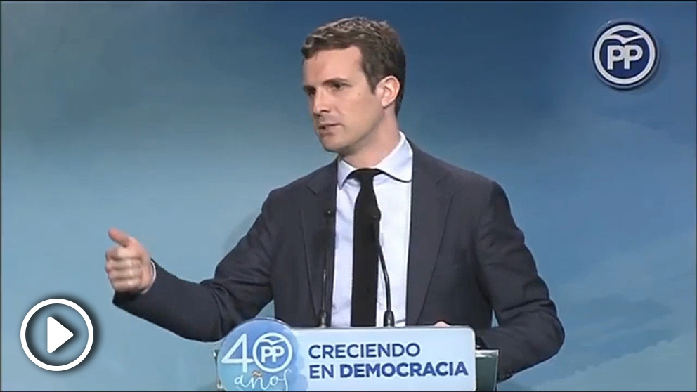 Pablo Casado, vicesecretario de Comunicación del PP.