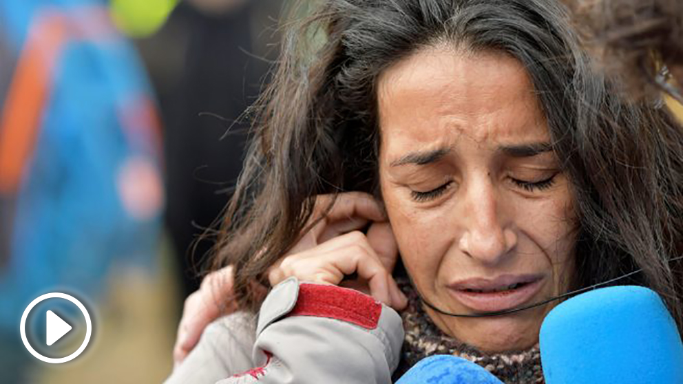 Patricia, madre de Gabriel, el niño de 8 años desaparecido en Níjar, Almería. (Foto: EFE)