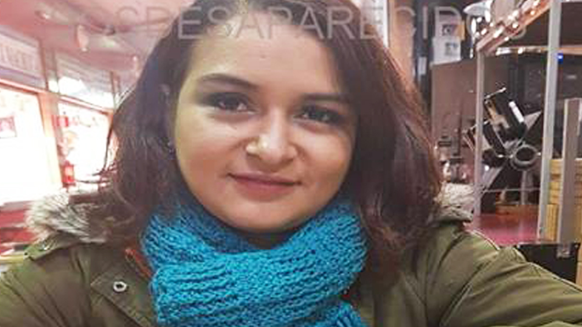 María Camila Parra Cortés, desaparecida el lunes 12 de marzo en Valencina de la Concepción, Sevilla. (Foto: SOS Desaparecidos)