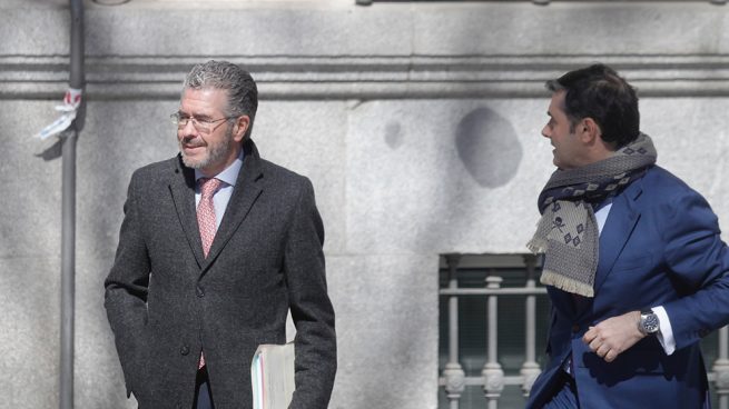 Francisco Granados entrando a la Audiencia Nacional. Foto: FRANCISCO TOLEDO