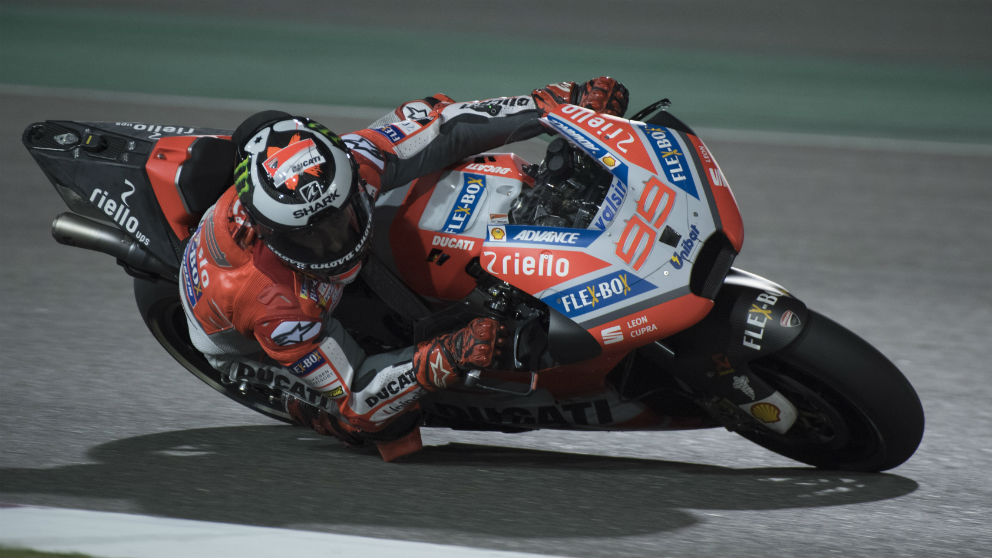 Jorge Lorenzo comienza la temporada 2018 de MotoGP dispuesto a demostrar que también es capaz de ser competitivo a lomos de la Ducati. (Getty)