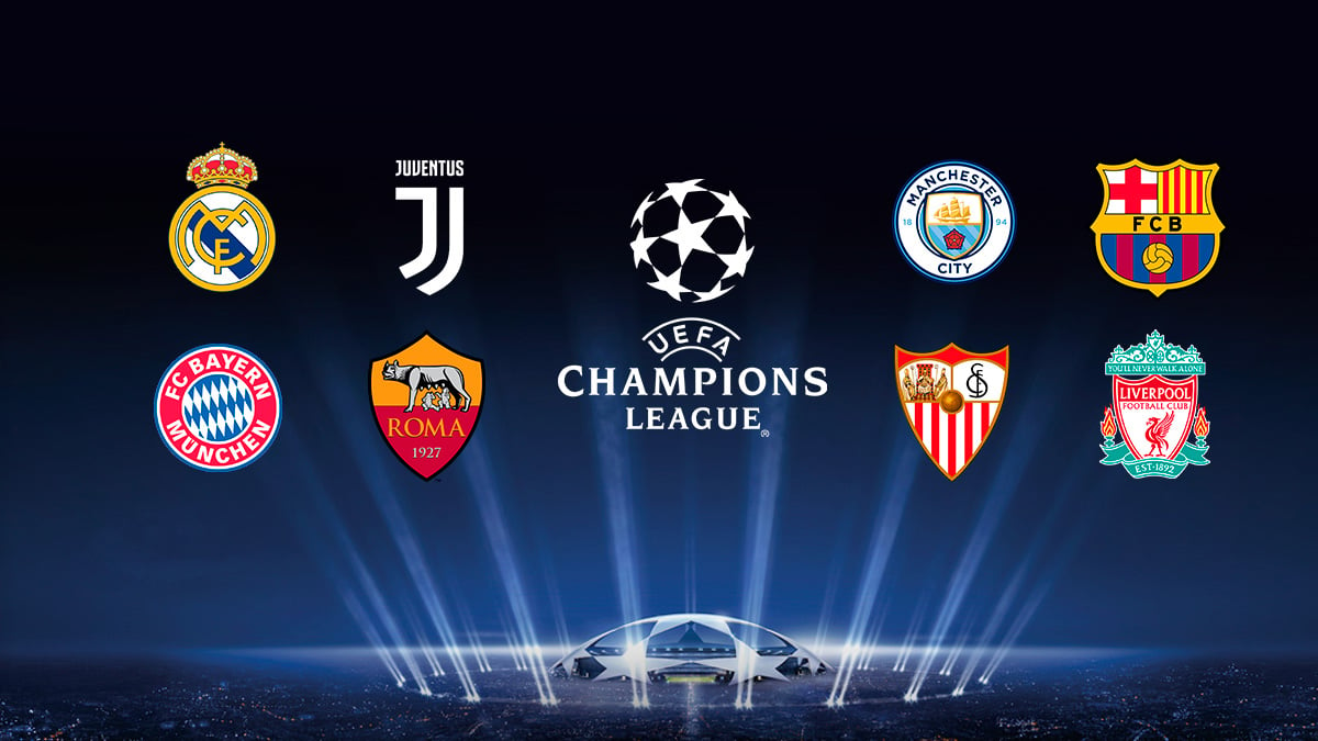 Los ocho equipos rivales en cuartos de la Champions League.