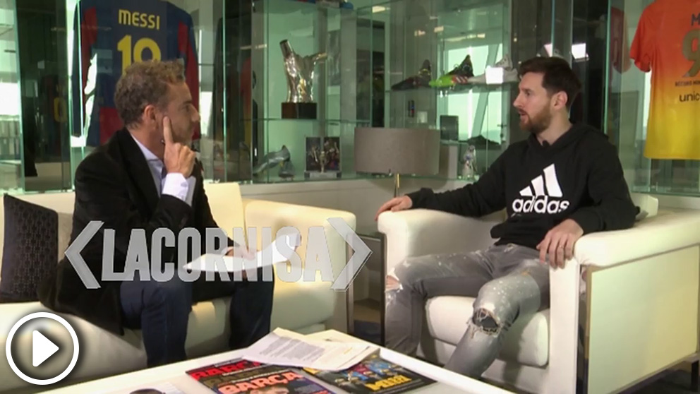 Leo Messi habló en Argentina sobre su carrera.