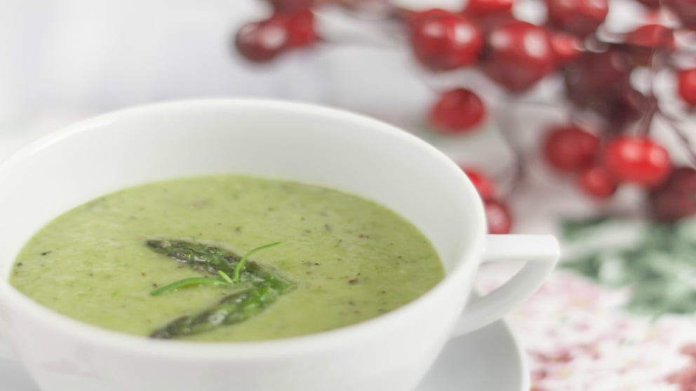 Receta de crema de brócoli y puerros.