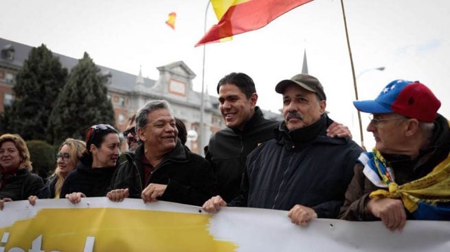 Cientos de opositores venezolanos denuncian en Madrid la «farsa electoral» que quiere imponer Maduro