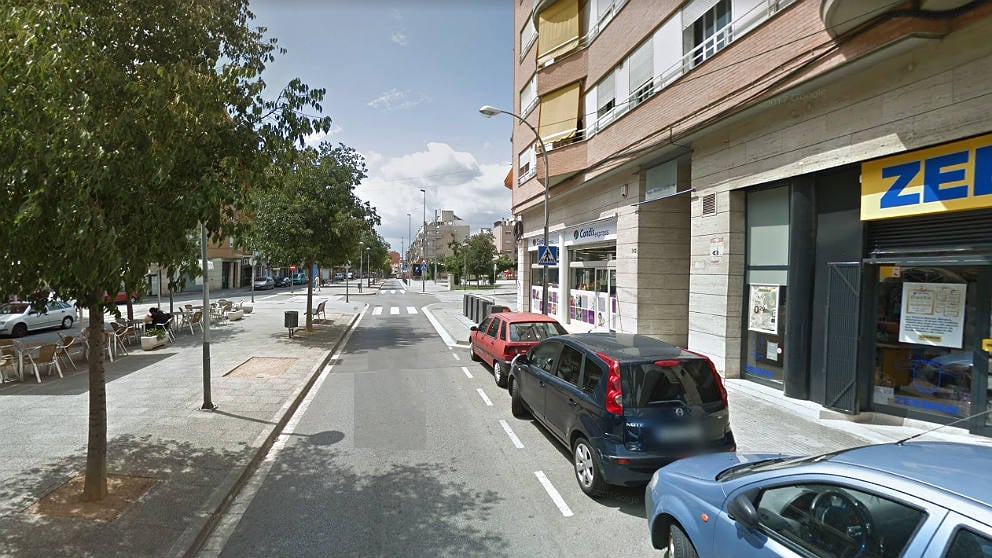 Avenida de Francesc Macià de Tarrasa, donde se produjo el suceso.